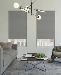 Sun Zero Everly Slub Texture 100% Blackout Cordless Roller Shade, 72 X 23 16 Sun Zero Everly Slub Texture 100% Blackout Cordless Roller Shade, 72 X 23 -Chic Home Store 22264977 fpx