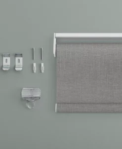 Sun Zero Everly Slub Texture 100% Blackout Cordless Roller Shade, 72 X 23 19 Sun Zero Everly Slub Texture 100% Blackout Cordless Roller Shade, 72 X 23 -Chic Home Store 22264986 fpx