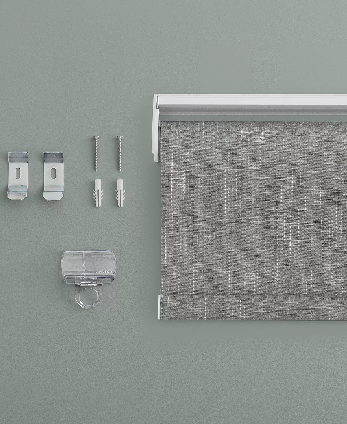 Sun Zero Everly Slub Texture 100% Blackout Cordless Roller Shade, 72 X 23 10 Sun Zero Everly Slub Texture 100% Blackout Cordless Roller Shade, 72 X 23 - Image 8