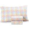 Charter Club Kids Rainbow Plaid Cotton Flannel 3-Pc. Twin Sheet Set, Created For Macy's 1 Charter Club Kids Rainbow Plaid Cotton Flannel 3-Pc. Twin Sheet Set, Created For Macy's -Chic Home Store 22323742 fpx