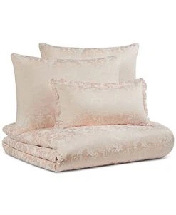 Hotel Collection Distressed Damask Comforter Set, Full/Queen, Created For Macy's -Chic Home Store 22400310 fpx