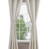 Jessica Simpson Tallulah Textured Blackout Grommet Window Curtain Panel Pair With Tiebacks, 38 X 84