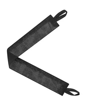 Jessica Simpson Milly Bling Sheer Tab Top Window Curtain Panel Pair With Tiebacks, 38 X 63 4 Jessica Simpson Milly Bling Sheer Tab Top Window Curtain Panel Pair With Tiebacks, 38 X 63 - Image 2