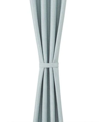 French Connection Val Thermal Woven Room Darkening Back Tab Window Curtain Panel Pair With Tiebacks, 38 X 96 7 French Connection Val Thermal Woven Room Darkening Back Tab Window Curtain Panel Pair With Tiebacks, 38 X 96 - Image 5