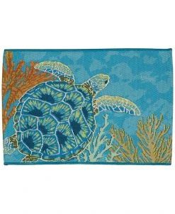 Liora Manne Esencia Seaturtle Garden Area Rug