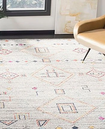 Safavieh Adirondack Light Gray And Red 6' X 9' Sisal Weave Area Rug 4 Safavieh Adirondack Light Gray And Red 6' X 9' Sisal Weave Area Rug - Image 2