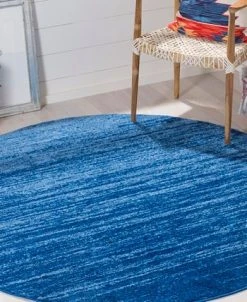 Safavieh Adirondack Light Blue And Dark Blue 8' X 8' Round Area Rug 8 Safavieh Adirondack Light Blue And Dark Blue 8' X 8' Round Area Rug -Chic Home Store 23301349 fpx