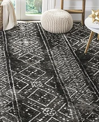 Safavieh Adirondack Black And Silver 10' X 14' Area Rug 4 Safavieh Adirondack Black And Silver 10' X 14' Area Rug - Image 2