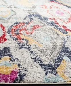 Safavieh Adirondack Light Gray And Red 8' X 10' Area Rug -Chic Home Store 23302415 fpx