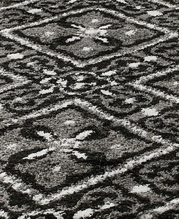 Safavieh Adirondack Black And Silver 10' X 14' Area Rug 5 Safavieh Adirondack Black And Silver 10' X 14' Area Rug - Image 3