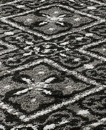 Safavieh Adirondack Black And Silver 5'1 X 7'6 Area Rug 5 Safavieh Adirondack Black And Silver 5'1 X 7'6 Area Rug - Image 3