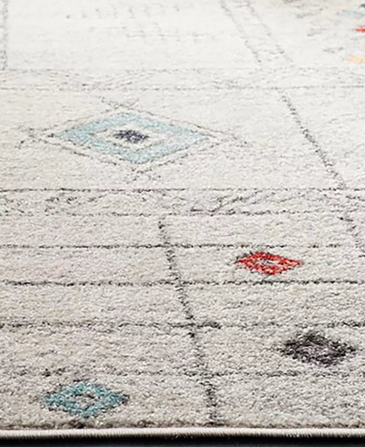 Safavieh Adirondack Light Gray And Aqua 8' X 10' Sisal Weave Area Rug 6 Safavieh Adirondack Light Gray And Aqua 8' X 10' Sisal Weave Area Rug - Image 4