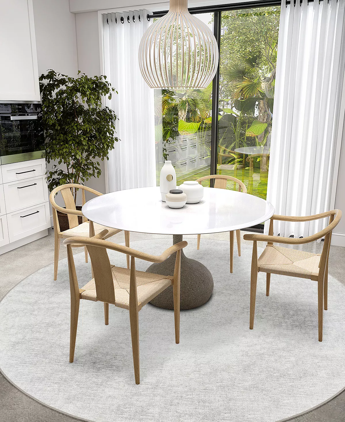 D Style Briggs BRG-1 10' X 10' Round Area Rug 4 D Style Briggs BRG-1 10' X 10' Round Area Rug - Image 2