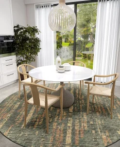 D Style Briggs BRG-6 10' X 10' Round Area Rug -Chic Home Store 23346775 fpx