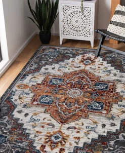 KM Home Gadsby GAD88 5'1 X 7'6 Area Rug -Chic Home Store 23748335 fpx