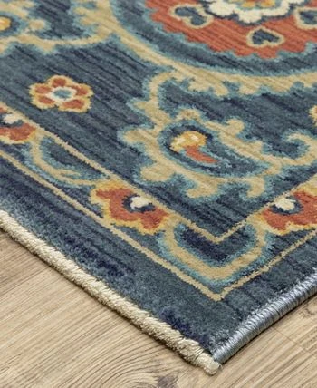 KM Home Vigor VGR11 5'3 X 7'6 Area Rug 4 KM Home Vigor VGR11 5'3 X 7'6 Area Rug - Image 2