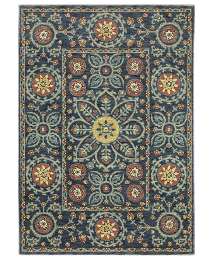 KM Home Vigor VGR11 5'3 X 7'6 Area Rug 3 KM Home Vigor VGR11 5'3 X 7'6 Area Rug