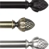 Rod Desyne Acorn Drapery Rod 0.8125 Diameter 120 - 170 -Chic Home Store 2469599 fpx