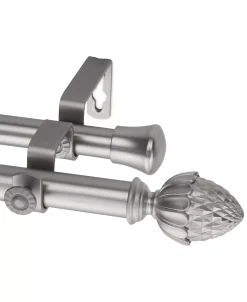 Rod Desyne Acorn Drapery Double Rod 0.8125 Diameter 66 - 120 -Chic Home Store 2494305 fpx