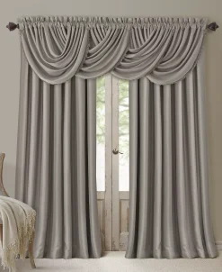 Elrene All Seasons Blackout Waterfall Valance, 52 X 36 17 Elrene All Seasons Blackout Waterfall Valance, 52 X 36 -Chic Home Store 2972279 fpx
