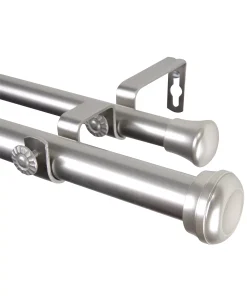 Rod Desyne Uble Curtain Rod 120 - 170'' -Chic Home Store 3148913 fpx