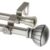Rod Desyne Magnolia Double Curtain Rod 0.8125 Diameter 120 - 170 2 Rod Desyne Magnolia Double Curtain Rod 0.8125 Diameter 120 - 170 -Chic Home Store 3252340 fpx