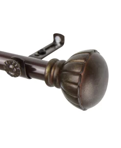 Rod Desyne Magnolia Curtain Rod 0.8125 Diameter 28 - 48