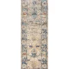 Spring Valley Home Tatiana TAT-07 Sand/Light Blue 2'7 X 12' Runner Area Rug -Chic Home Store 3287900 fpx