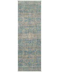 Spring Valley Home Tatiana TAT-10 Light Blue/Mist 2'7 X 8' Runner Area Rug