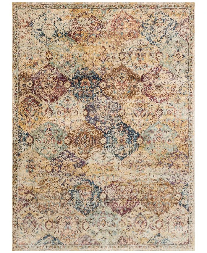 Spring Valley Home Tatiana TAT-12 Ivory/Multi 3'7 X 5'7 Area Rug 3 Spring Valley Home Tatiana TAT-12 Ivory/Multi 3'7 X 5'7 Area Rug