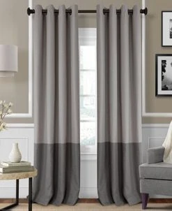 Elrene Braiden Blackout Colorblocked 52 X 84 Panel -Chic Home Store 3310631 fpx 1