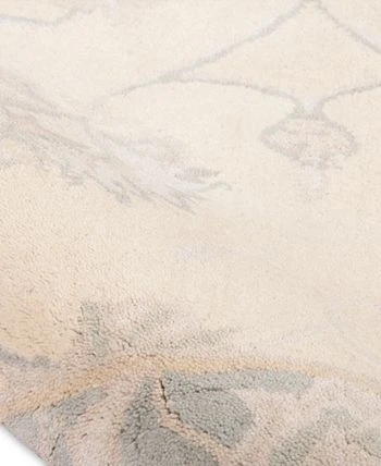 Kathy Ireland Home Royal Serenity Hyde Park Ivory Blue 5'6 X 7'5 Area Rug 4 Kathy Ireland Home Royal Serenity Hyde Park Ivory Blue 5'6 X 7'5 Area Rug - Image 2