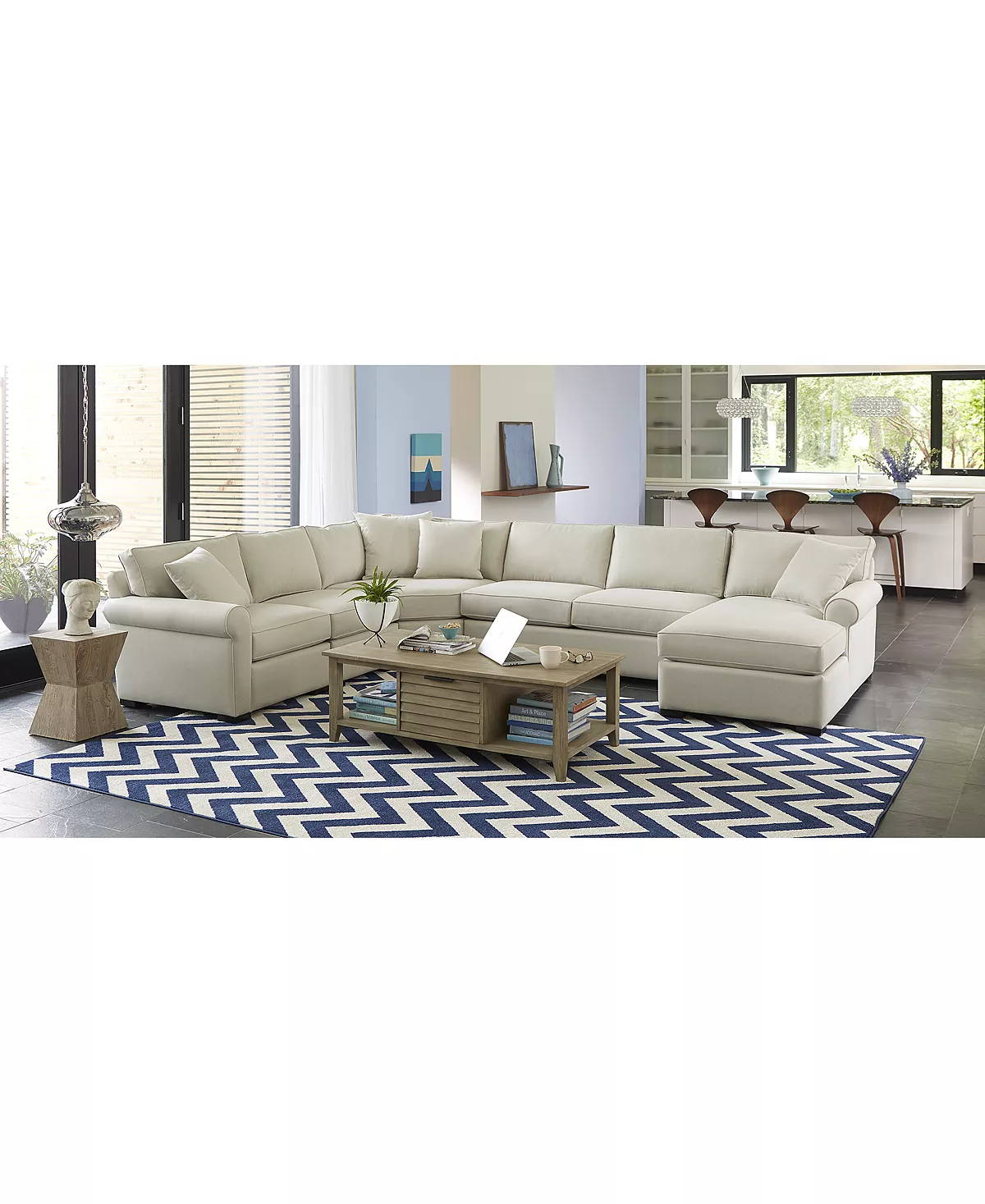 Safavieh Amherst Indoor/Outdoor AMT419 7' X 7' Square Area Rug 6 Safavieh Amherst Indoor/Outdoor AMT419 7' X 7' Square Area Rug - Image 4