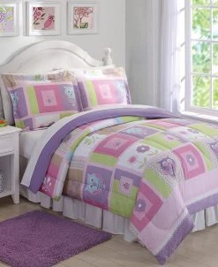 My World Happy Owls Reversible 2-Pc. Twin Comforter Set