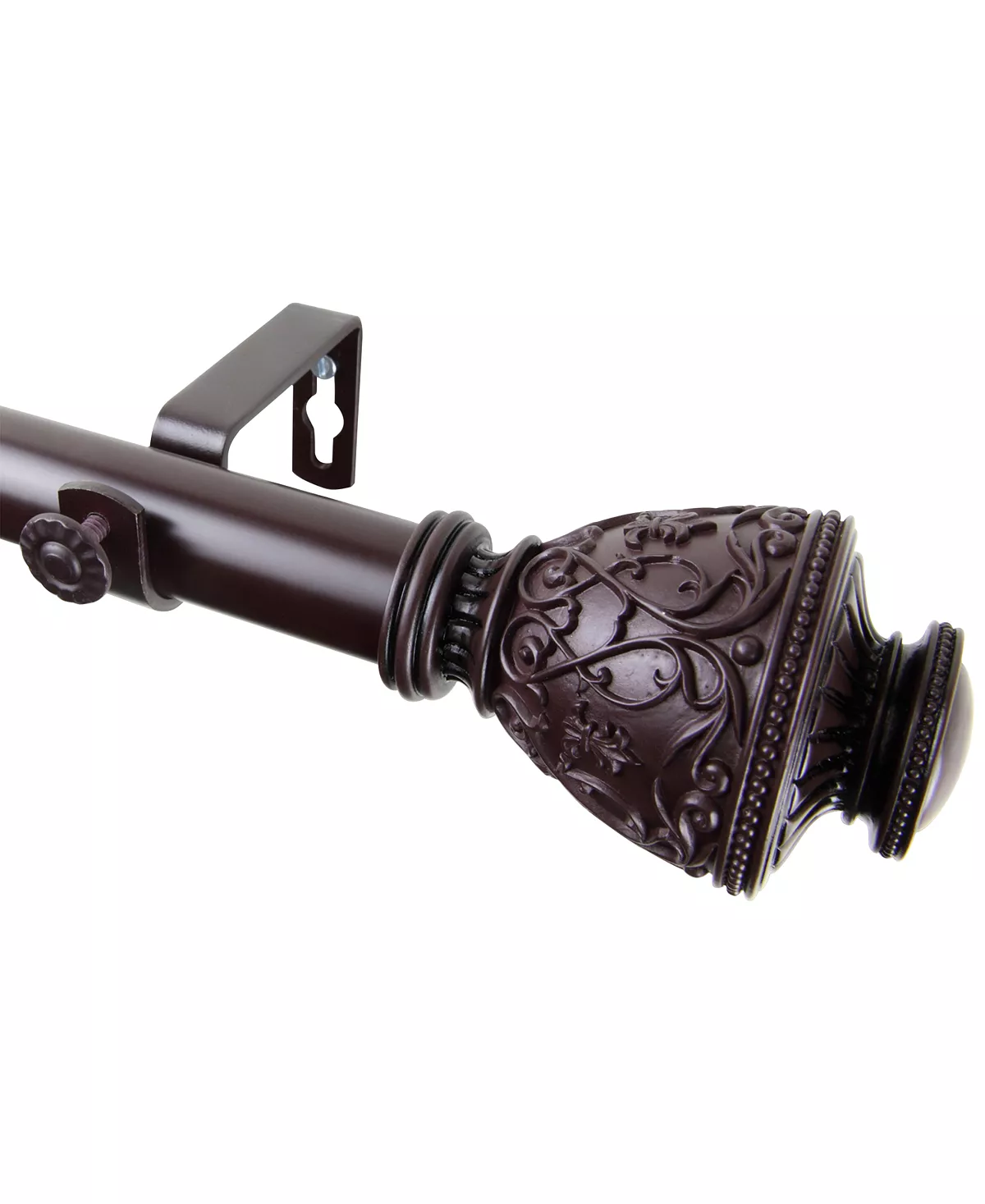 Rod Desyne Veda 1 Decorative Curtain Rod 28-48 5 Rod Desyne Veda 1 Decorative Curtain Rod 28-48 - Image 3