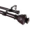 Rod Desyne Veda 1 Decorative Double Curtain Rod 48-84 -Chic Home Store 8825097 fpx