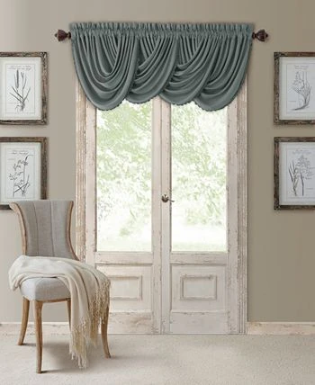 Elrene All Seasons Blackout Waterfall Valance, 52 X 36 4 Elrene All Seasons Blackout Waterfall Valance, 52 X 36 - Image 2