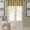 Elrene Mia Jacquard 52 X 19 Scalloped Blackout Valance -Chic Home Store 9170308 fpx