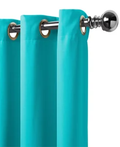 Elrene Connor 52 X 95 Indoor/Outdoor Grommet Panel, Water-Repellent And 50+ UV Protection -Chic Home Store 9175227 fpx