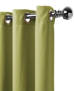 Elrene Connor 52 X 95 Indoor/Outdoor Grommet Panel, Water-Repellent And 50+ UV Protection -Chic Home Store 9175237 fpx