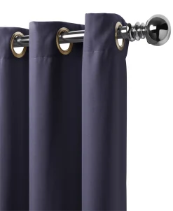 Elrene Connor 52 X 95 Indoor/Outdoor Grommet Panel, Water-Repellent And 50+ UV Protection -Chic Home Store 9175255 fpx