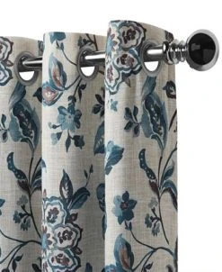 Elrene Sorrento Blackout Linen 52 X 84 Window Panel -Chic Home Store 9222343 fpx