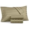 Charter Club 1.5 Stripe 550 Thread Count 100% Cotton 3-Pc. Sheet Set, Twin, Created For Macy's -Chic Home Store 9353809 fpx