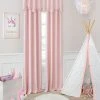 Elrene Kids' Adaline 52 X 15 Faux-Silk Rod Pocket Curtain Valance