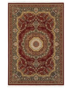 JHB Design Paragon Corsica Red 6'7 X 9'6 Area Rug