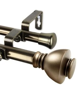 Rod Desyne Alma 13/16 Double Curtain Rod 66-120