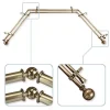 Rod Desyne Arman 13/16 Bay Window Double Curtain Rod 78-144
