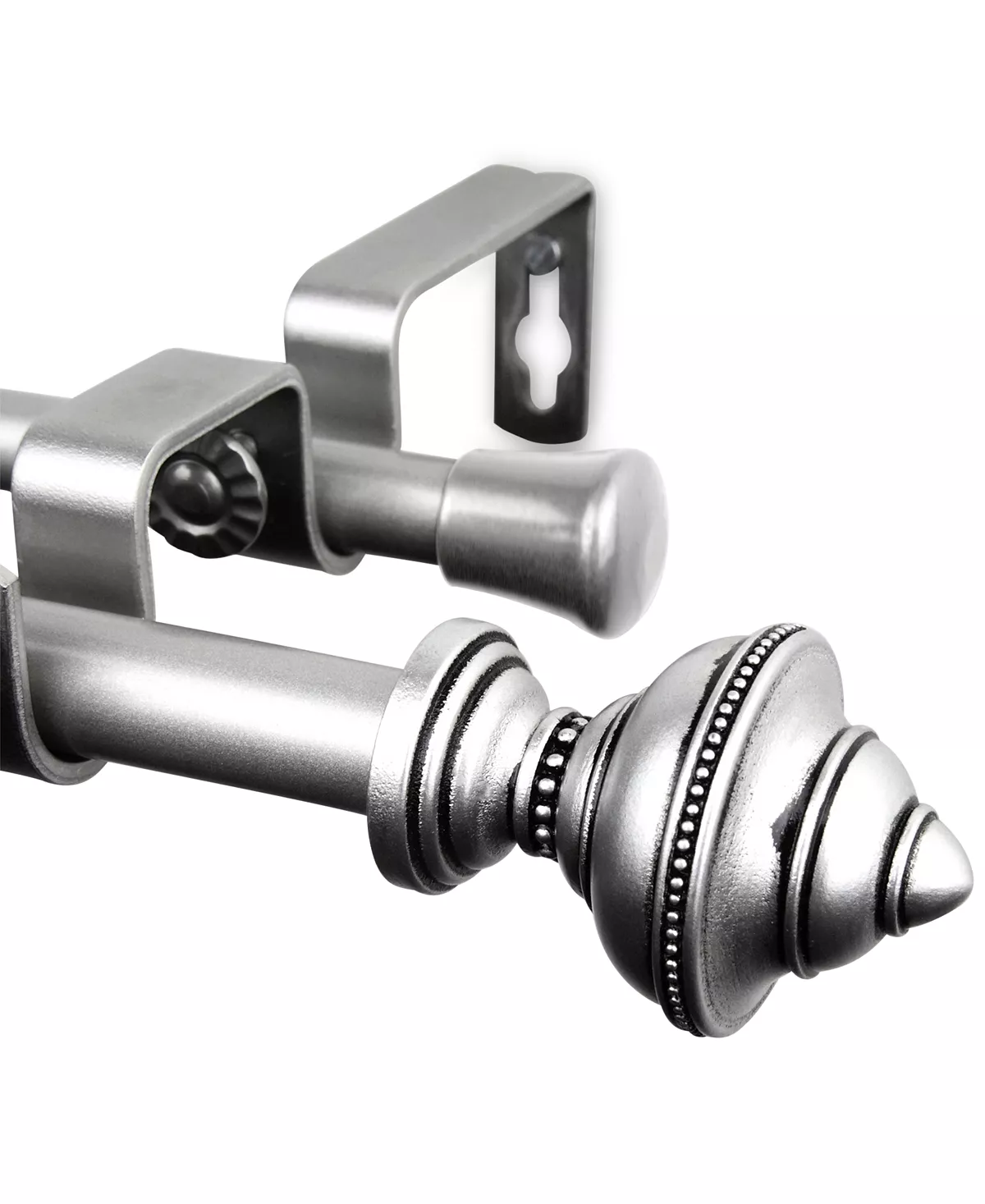 Rod Desyne Palace 5/8 Double Curtain Rod 48-84 6 Rod Desyne Palace 5/8 Double Curtain Rod 48-84 - Image 4