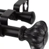 Rod Desyne Flair 13/16 Double Curtain Rod 120-170 -Chic Home Store 9665444 fpx