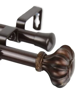 Rod Desyne Flair 13/16 Double Curtain Rod 120-170 8 Rod Desyne Flair 13/16 Double Curtain Rod 120-170 -Chic Home Store 9665445 fpx